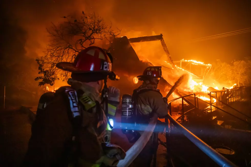 Powerful Winds Fuel Multiple Fires Across Los Angeles Area